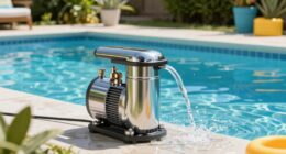 top sand pool filter pumps