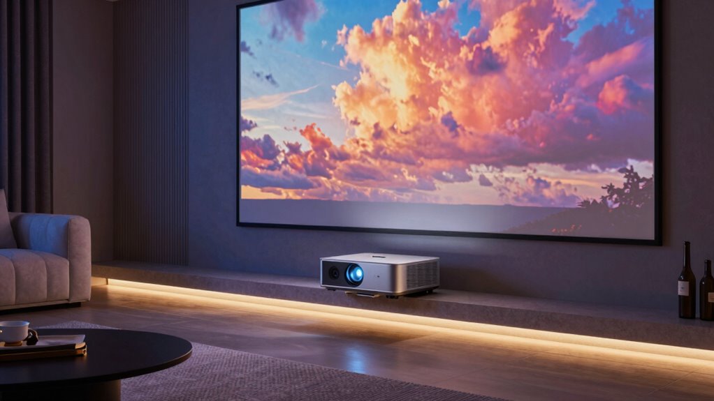 top short throw movie projectors