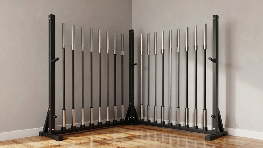 top space saving weight racks