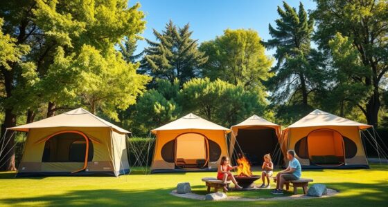 top spacious family tents