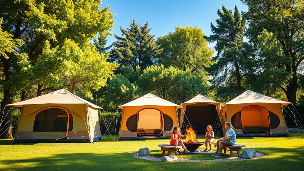 top spacious family tents