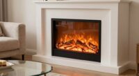 top stylish electric fireplace options