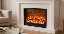 top stylish electric fireplace options