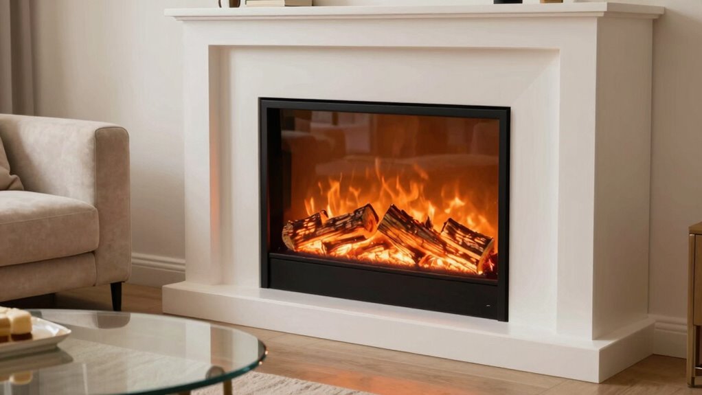 top stylish electric fireplace options
