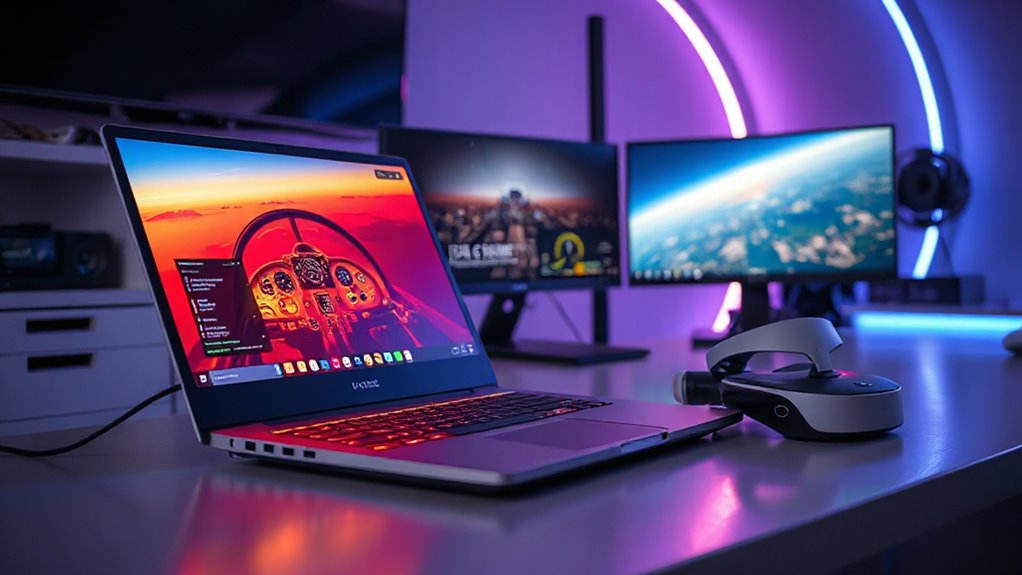 top vr flight gaming laptops