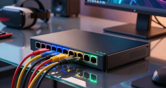 top vr network switches