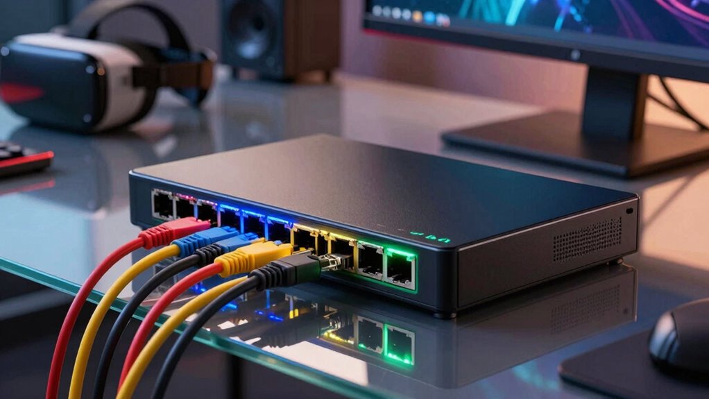 top vr network switches
