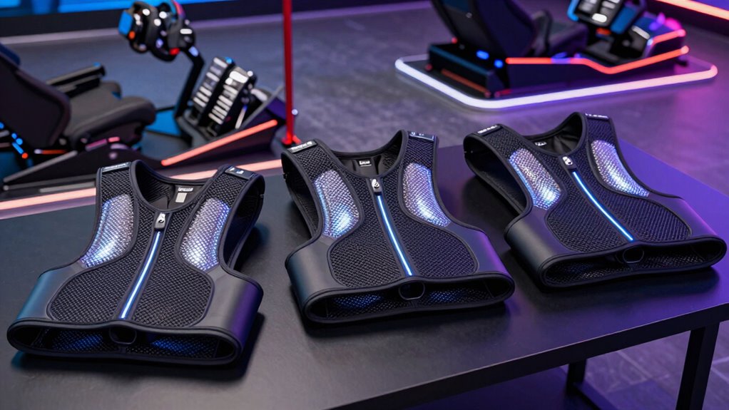 top vr racing haptic vests