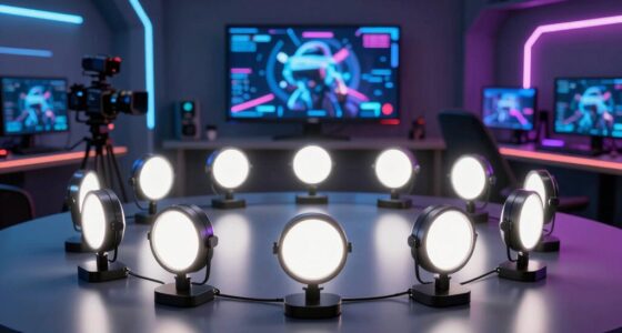 top vr streaming key lights