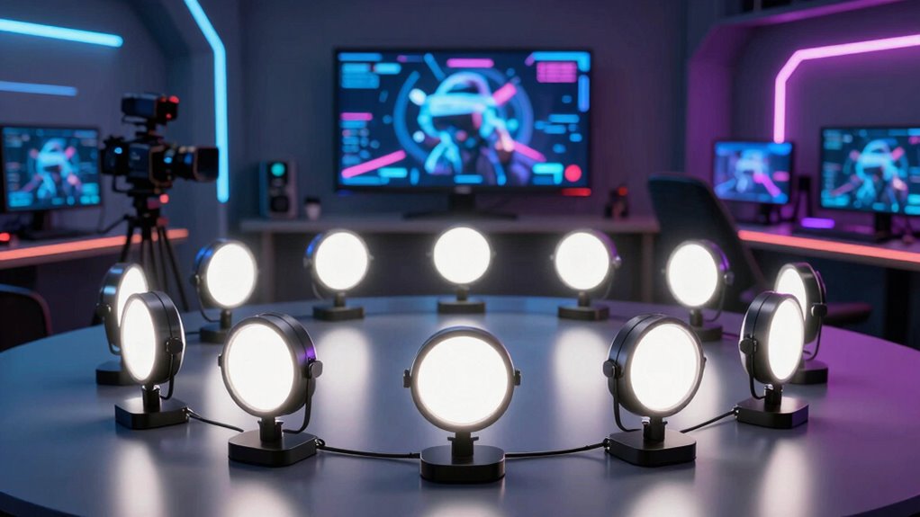 top vr streaming key lights