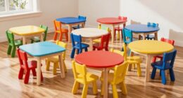 top wooden kids table sets