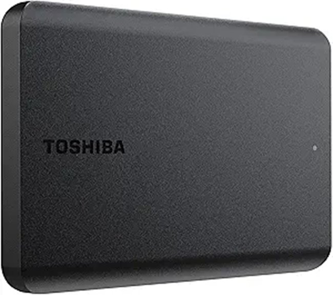 15 Best External Hard Drives for Video Editing in 2026 4 Toshiba Canvio Basics 2TB External Hard Drive