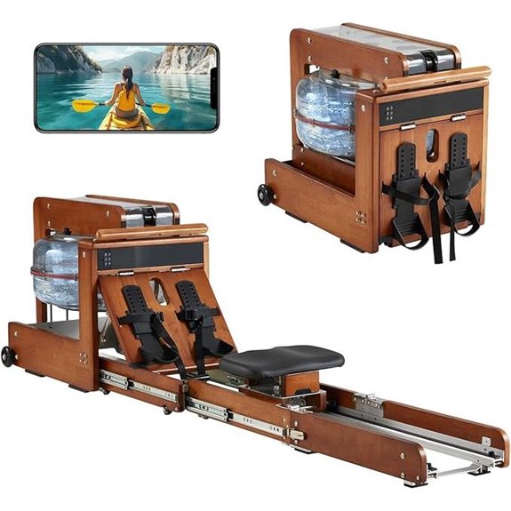 12 Best Water Rowing Machines of 2026 for Smooth, Realistic Rowing Experience 11 Water Rowing Machine with Touchscreen and Foldable Design
