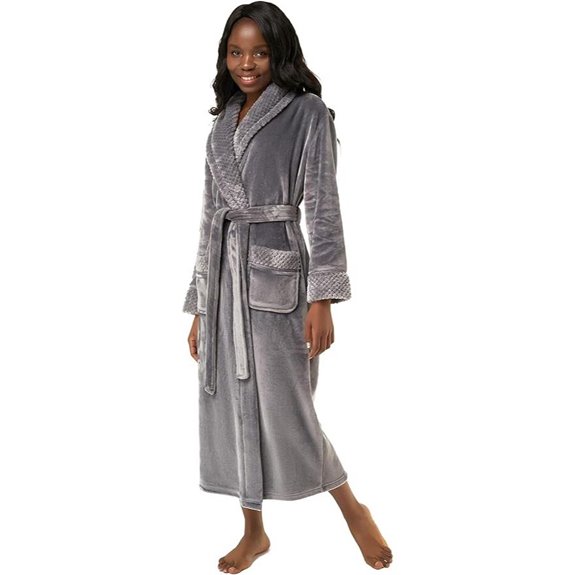 15 Best Luxury Spa Robes for a Luxurious Spa Experience 13 Turquaz Oversize Plush Fleece Bathrobe for Women