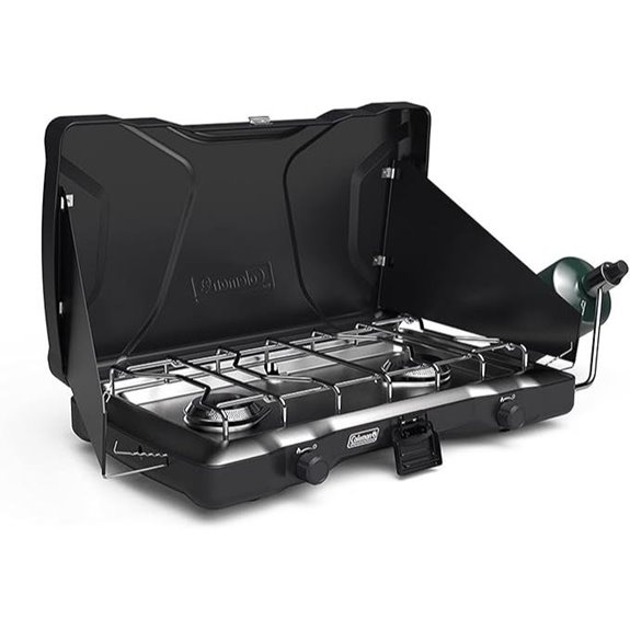 Coleman Triton 2-Burner Propane Camping Stove