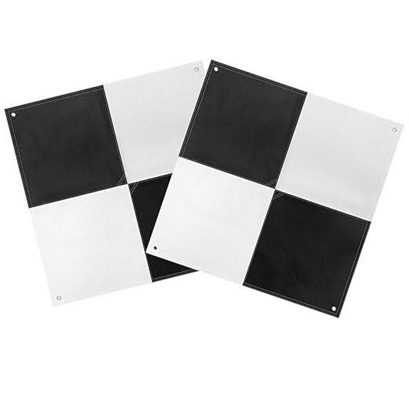 two drone ground control points