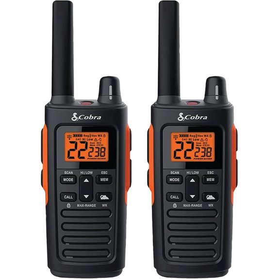 15 Best Long-Range Walkie Talkies of 2026 for Clear Communication 14 Cobra RX680 2-Pack Walkie Talkies with Weather Alerts