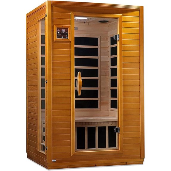 7 Best Indoor Saunas for Your Home: Relaxation and Wellness Made Easy 5 two person infrared sauna