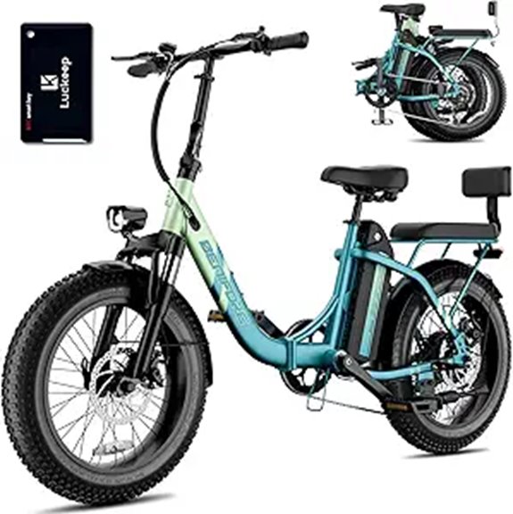 two seater removable battery electric bike