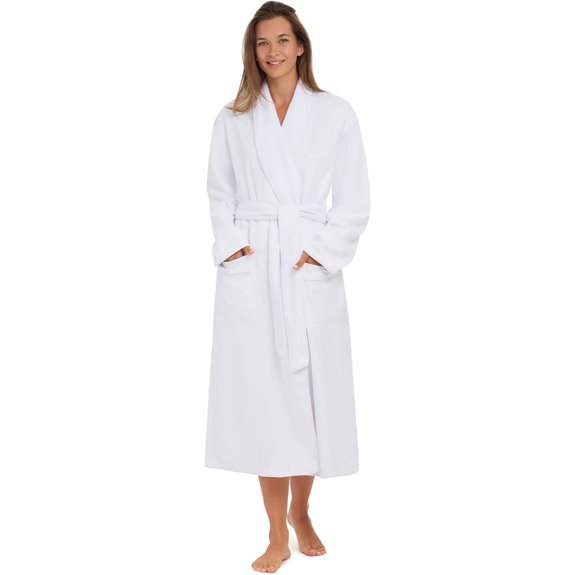 15 Best Luxury Spa Robes for a Luxurious Spa Experience 14 MONARCH Unisex Plush Microfiber Spa Bath Robe