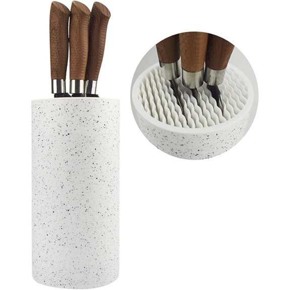 Toosbuc Universal Knife Holder Space-Saving Countertop Organizer