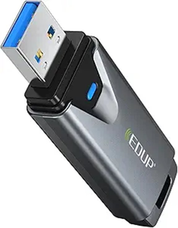 15 Best Network Adapters for a VR Streaming PC in 2026 17 EDUP USB 3.0 WiFi 6E Adapter for PC
