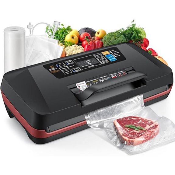 95kPa Vacuum Sealer Machine with 10-in-1 Functions