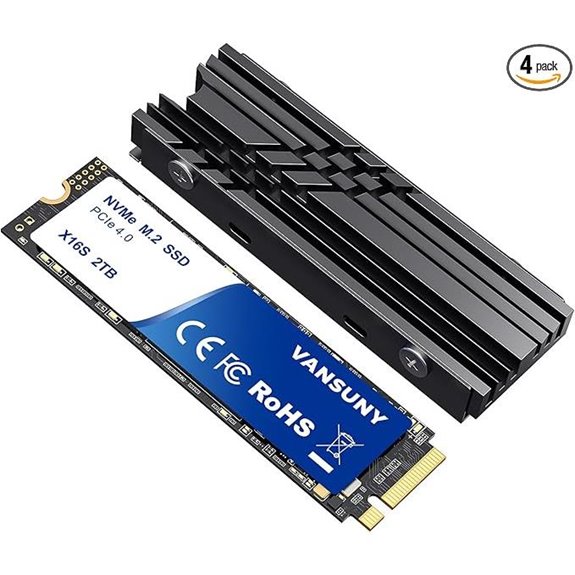 14 Best NVMe SSDs for VR Games in 2026 That Boost Performance 11 Vansuny 2TB NVMe PCIe 4.0 M.2 SSD with Heatsink