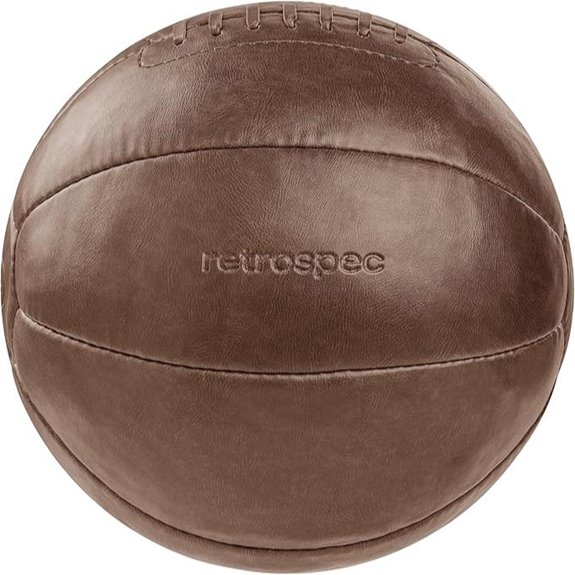 15 Best Premium Medicine Balls for Effective Workouts in 2026 3 Core Weighted Medicine Ball with Vegan Leather Grip