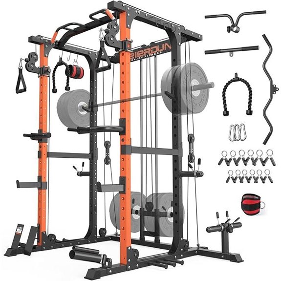 FEIERDUN Power Cage 10-in-1 Multi-Function Gym System