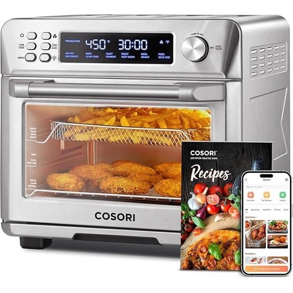 COSORI 12-in-1 Smart Air Fryer Toaster Oven