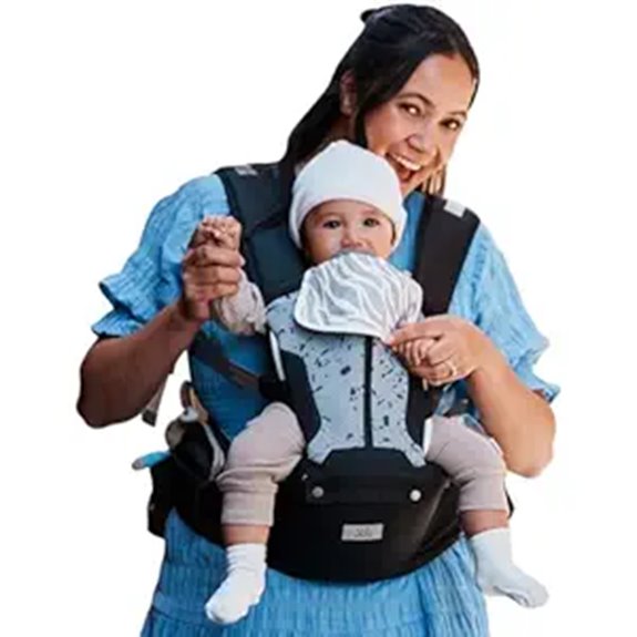 15 Best Ergonomic Baby Carriers That Keep Your Little One Comfortable and You Happy 3 MOMTORY 6-in-1 Baby Carrier for All Seasons