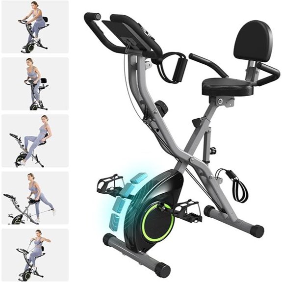 versatile foldable exercise bike