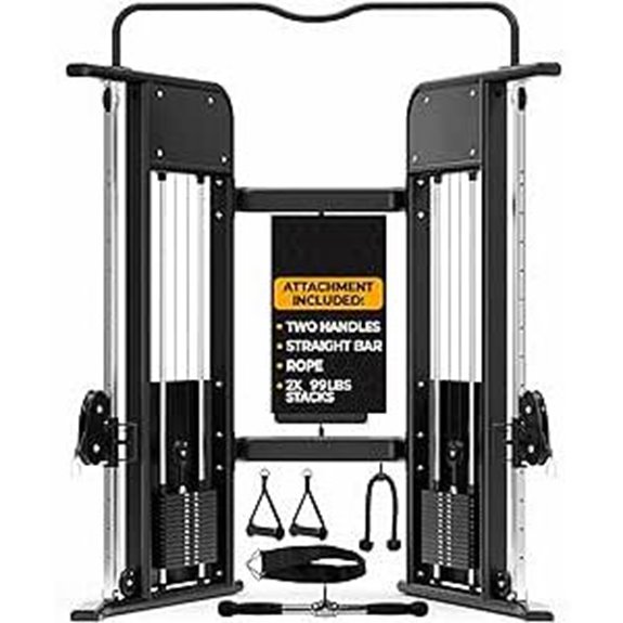 7 Best Cable Crossover Machines With Weight Stacks for Serious Strength Training 3 Functional Trainer Cable Machine for Full-Body Workout