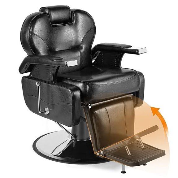 versatile hydraulic salon chair