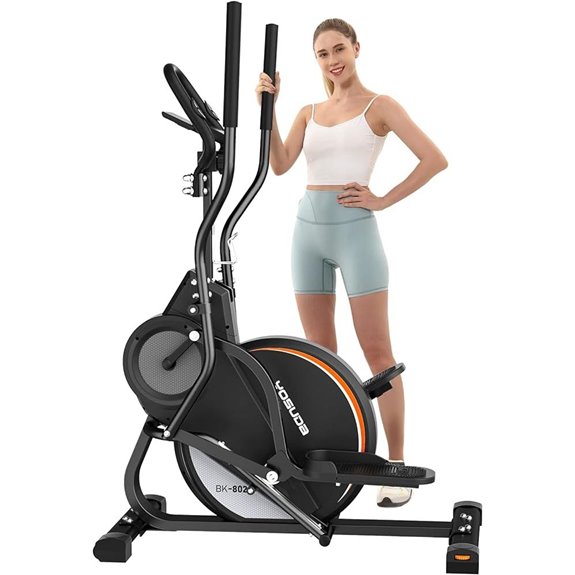 versatile incline elliptical machine