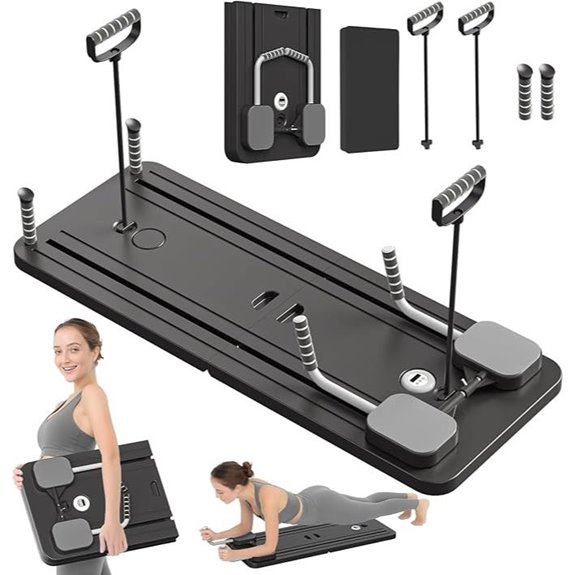 15 Best Pilates Reformer Machines for Home Use in 2026, According to Experts 9 JANUA Pilates Reformer Board 5-in-1 Home Exercise Set