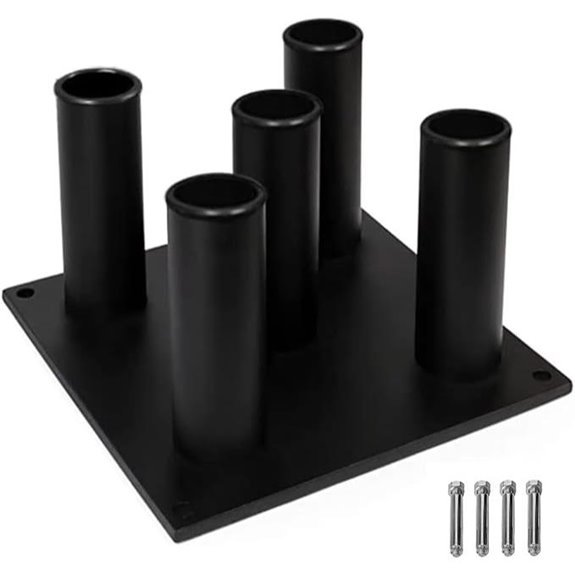 Yes4All Vertical Storage Rack for Barbells and Dumbbells