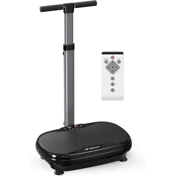 MERACH Vibration Plate Exercise Machine with Handrails