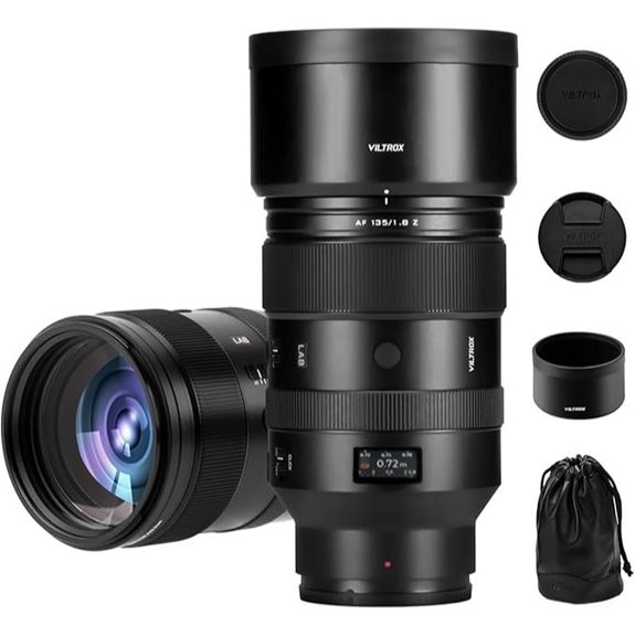 11 Best Full-Frame Lenses for Video in 2026 6 VILTROX 135mm F1.8 Nikon Z Telephoto Lens