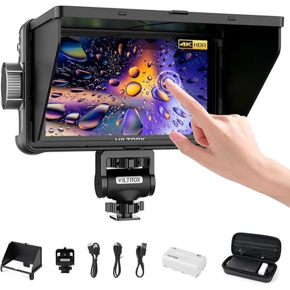 VILTROX DC-550 5.5 DSLR Field Monitor with HDR