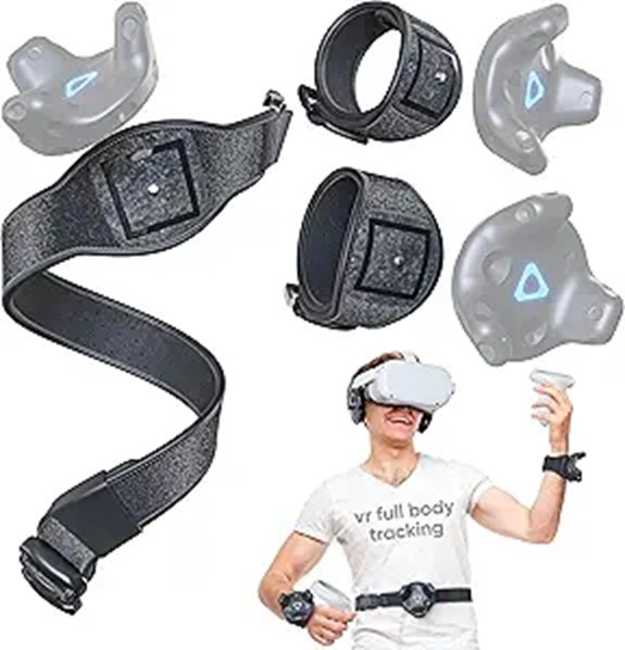 Skywin VR Tracker Belt and Hand Straps for HTC Vive