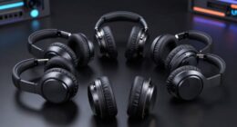 vr focused closed back headphones