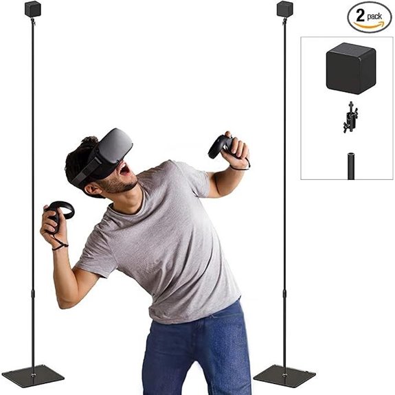 13 Best SteamVR Base Stations for 2026 That Elevate Your VR Experience 13 Skywin VR Tripod Stand for SteamVR & Oculus Rift