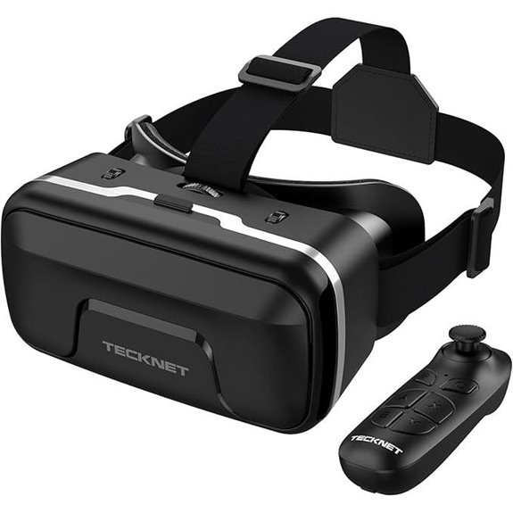 TECKNET Phone VR Headset with Bluetooth Controller