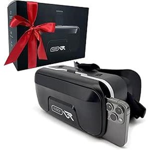 Kiiroo VR Headset for Phones with HD Lens