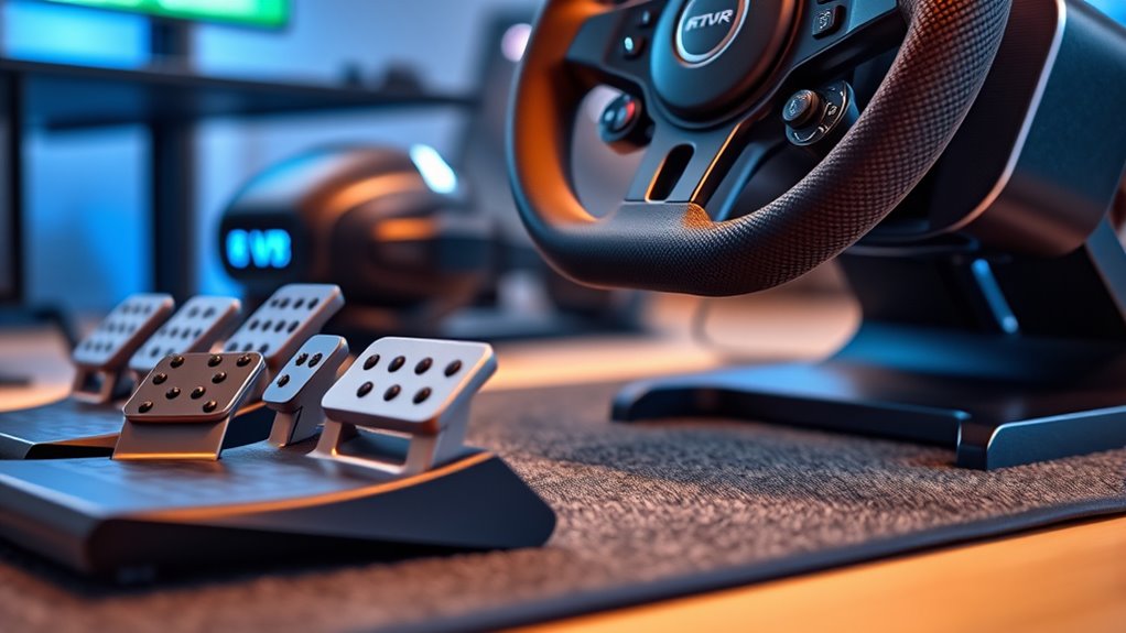 vr racing wheel considerations