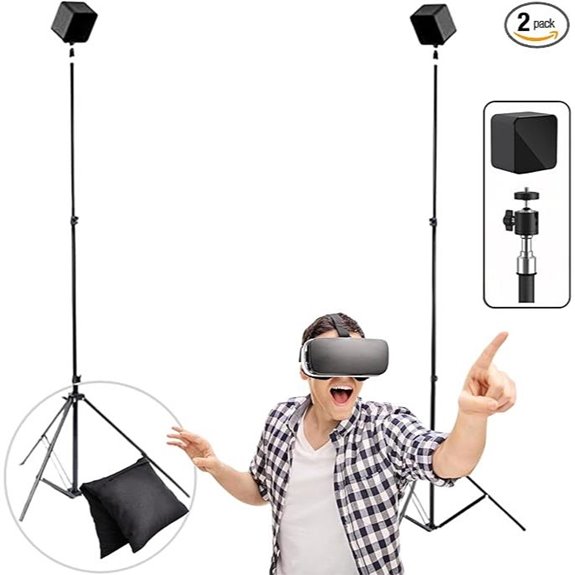 13 Best SteamVR Base Stations for 2026 That Elevate Your VR Experience 16 Skywin VR Tripod Stand (2 Pack) for SteamVR & Oculus