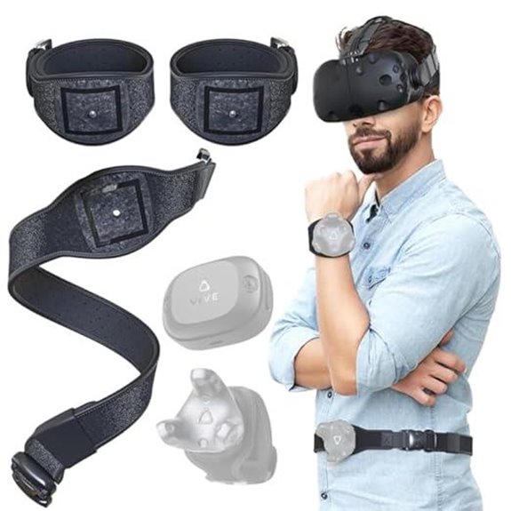 15 Best Vive Tracker Bundles for Full-Body Tracking in 2026 9 Skywin VR Tracker Waist and Hand Straps (Trackers Not Included)