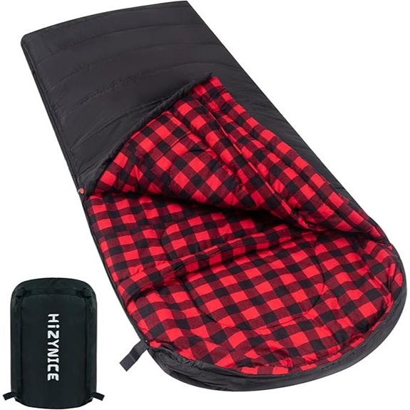 15 Best Winter Sleeping Bags for 2026 Cozy Camping 6 Cold Weather Flannel Sleeping Bag for Adults